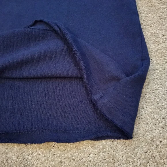 NWT Sz L Anthro Maeve Cropped French Terry Sweatshirt - Picture 3 of 8